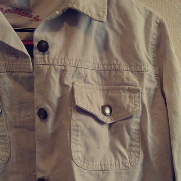 Light Tan Jean Jacket - Picture 3 of 3